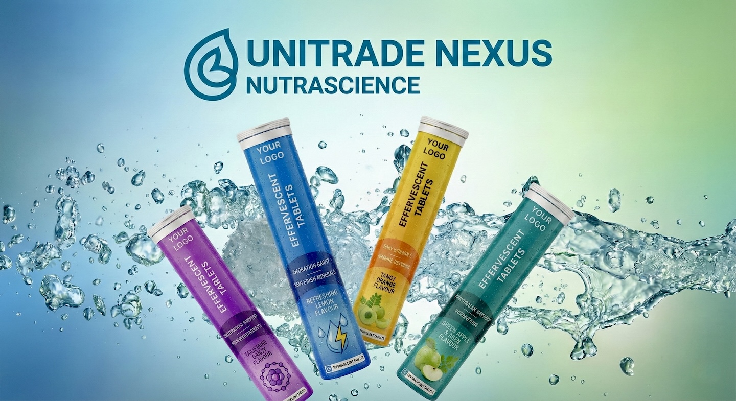 Unitrade Nexus Nutrascience | Thirdparty Effervescent Manufacturer in ...